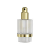 Seifenspender 200 ml Opal, Goldfarben gebürstet