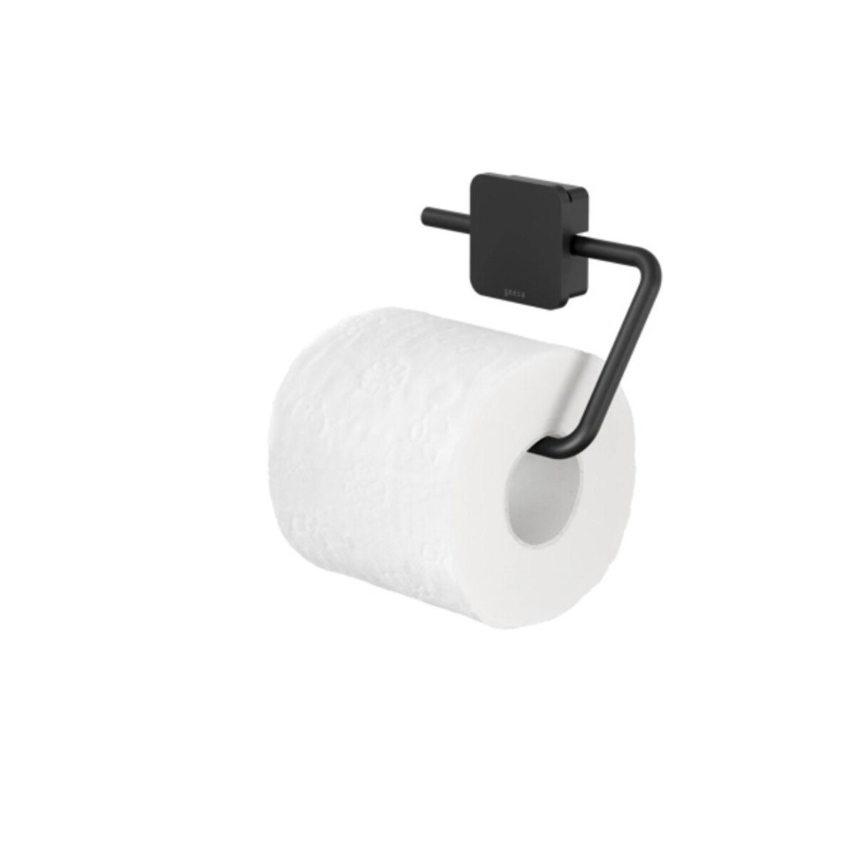Toilettenpapierhalter ohne Deckel Topaz, schwarz matt