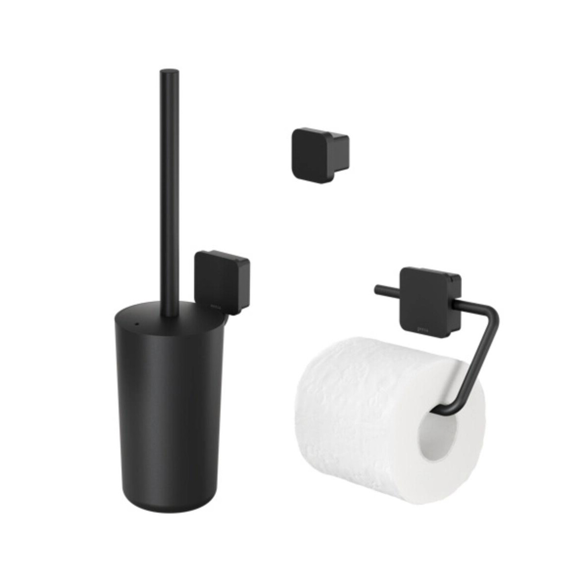 Toilettenzubehör Bundle Topaz, schw box