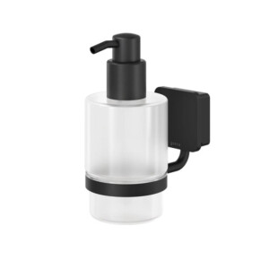 Seifenspender 200 ml Topaz, schwarz matt