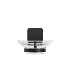 Seifenhalter Topaz, schwarz matt