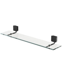 Badezimmerablage 60 cm Topaz, schwarz matt