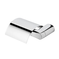 Toilettenpapierhalter mit Deckel (linkshändig) Wynk, Chrom