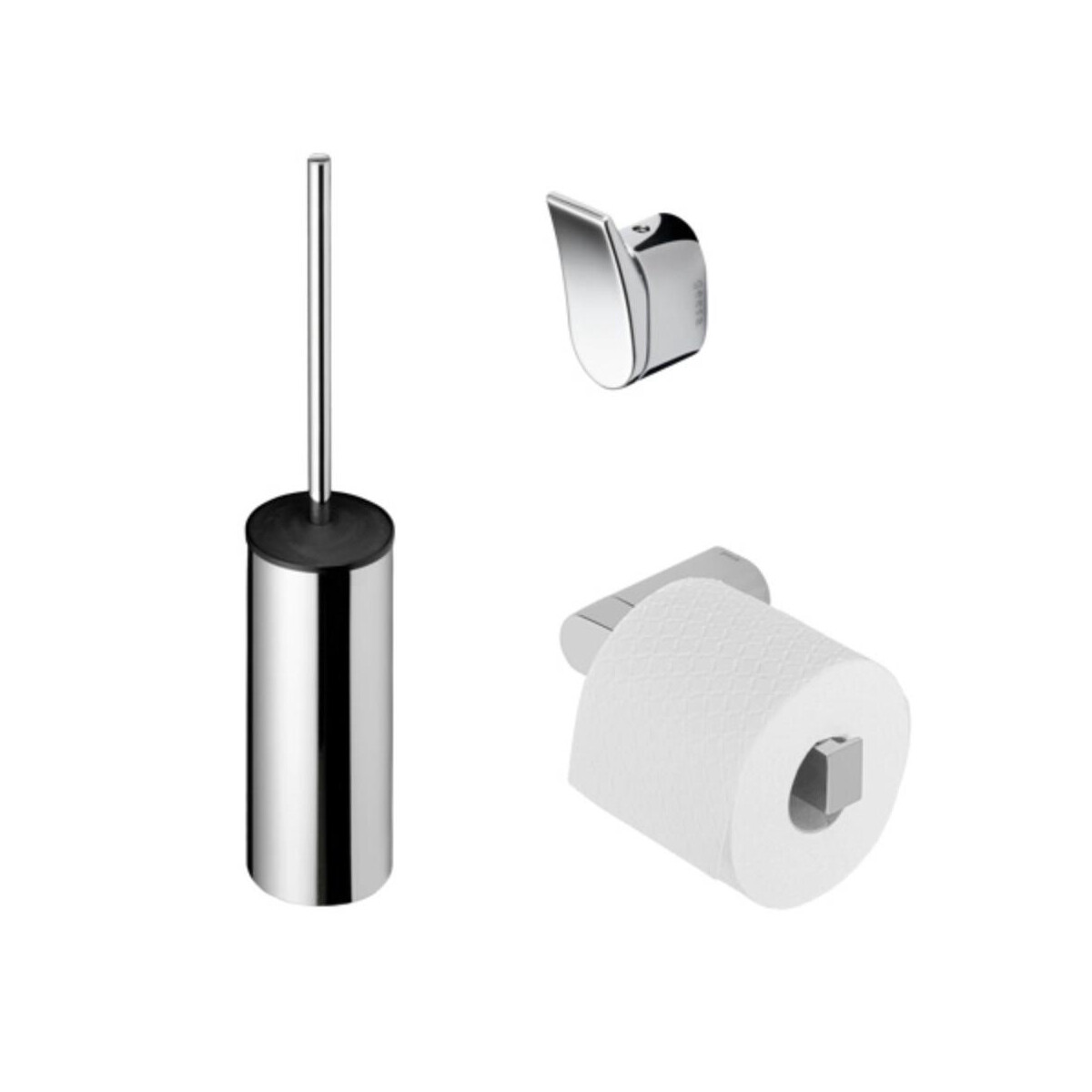 Toilettenzubehör Bundle Wynk, Chrom box
