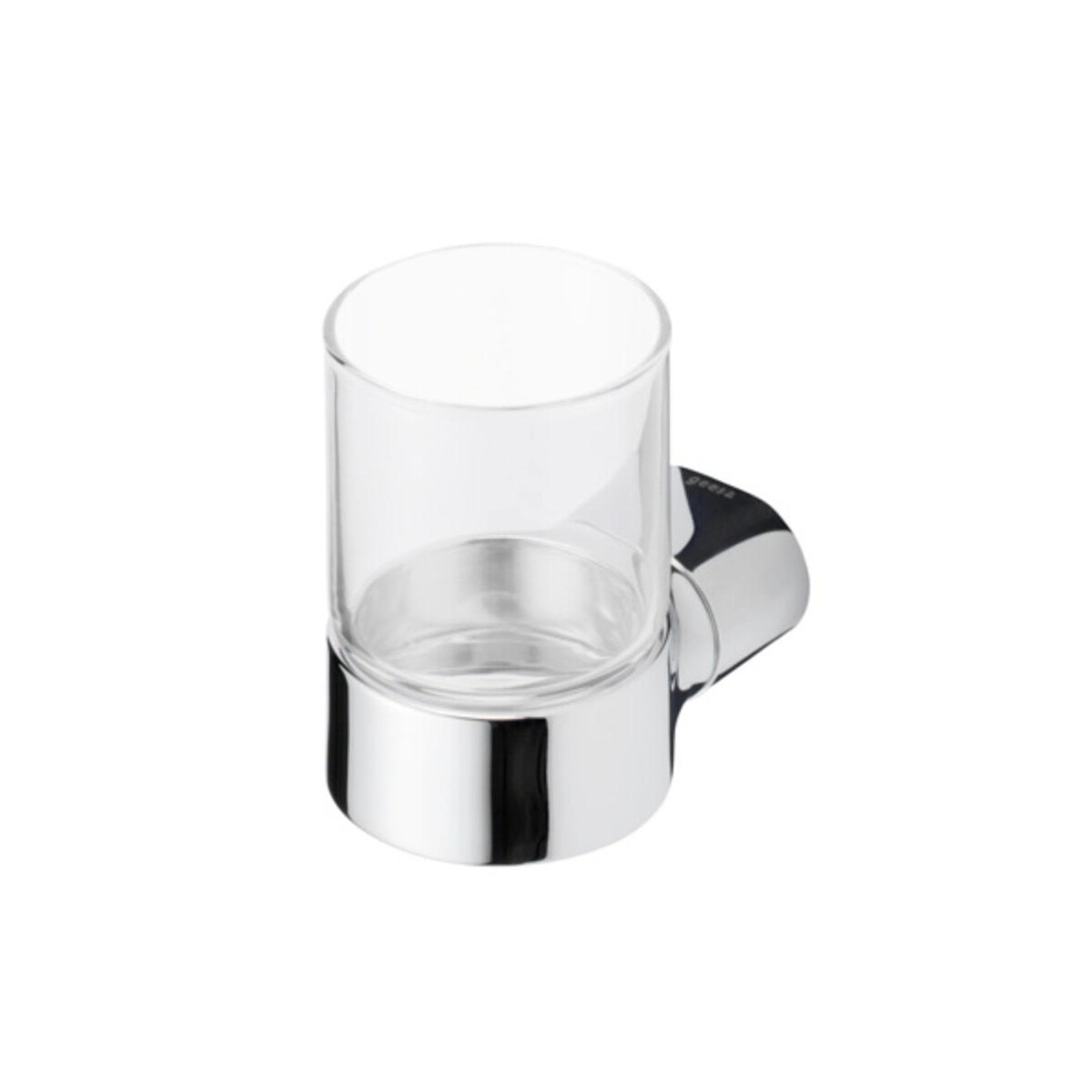 Glashalter mit Glas Wynk, Chrom