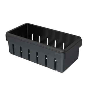 Duschkorb 16,4 cm Frame, Schwarz