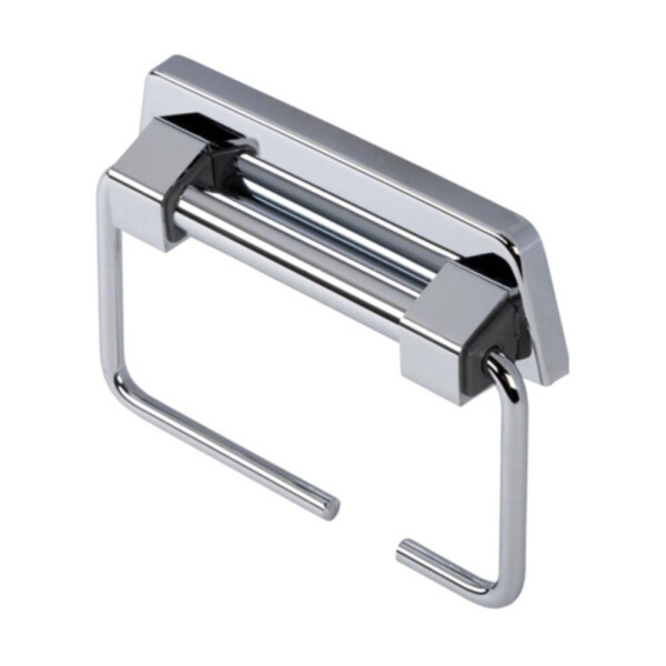 Toilettenpapierhalter ohne Deckel mit Feder Standard, Chrom