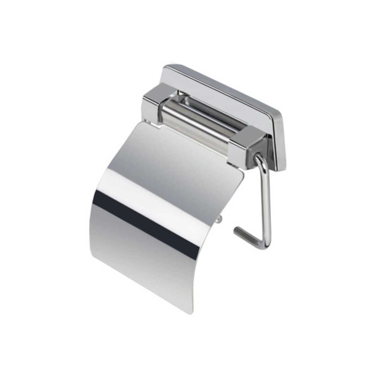 Toilettenpapierhalter mit Deckel Standard, Chrom