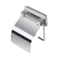 Toilettenpapierhalter mit Deckel Standard, Chrom