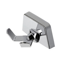 Handtuchhaken doppelt Standard, Chrom
