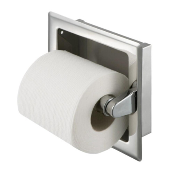 Einbau Toilettenpapierhalter ohne Deckel Hotel Collection, Chrom
