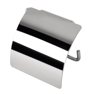 Toilettenpapierhalter mit Deckel Hotel Collection, Chrom