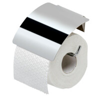 Toilettenpapierhalter mit Deckel Hotel Collection, Chrom