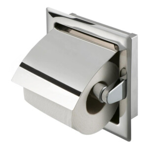 Einbau Toilettenpapierhalter mit Deckel Hotel Collection, Chrom
