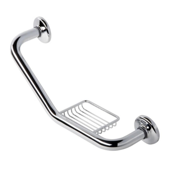 Wannengriff mit Seifenhalter Hotel Collection, Chrom