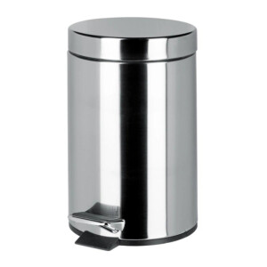 Treteimer freistehend 3 Liter Hotel Collection, Chrom