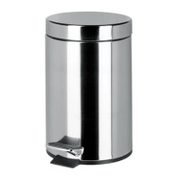 Treteimer freistehend 3 Liter Hotel Collection, Chrom
