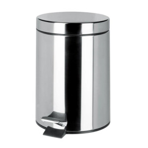 Treteimer freistehend 5 Liter Hotel Collection, Chrom