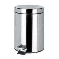 Treteimer freistehend 5 Liter Hotel Collection, Chrom