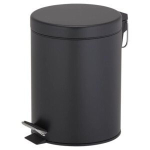 Treteimer freistehend 5 Liter Hotel Collection, Schwarz