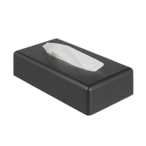 Kleenex-Box freistehend / wandmontiert Hotel Collection, Schwarz