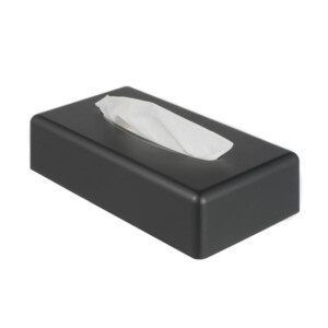 Kleenex-Box freistehend / wandmontiert Hotel Collection, Schwarz