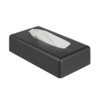 Kleenex-Box freistehend / wandmontiert Hotel Collection, Schwarz