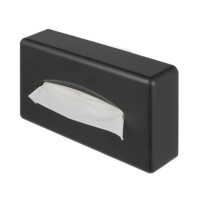 Kleenex-Box freistehend / wandmontiert Hotel Collection, Schwarz
