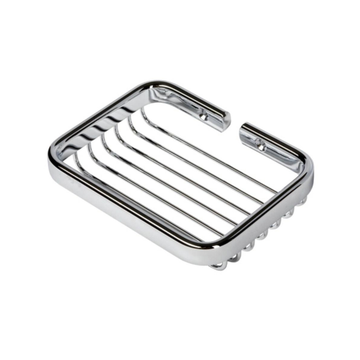 Rechteck-Seifenhalter Basket, Chrom