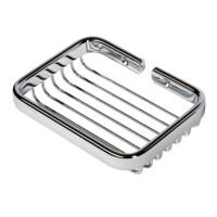 Rechteck-Seifenhalter Basket, Chrom