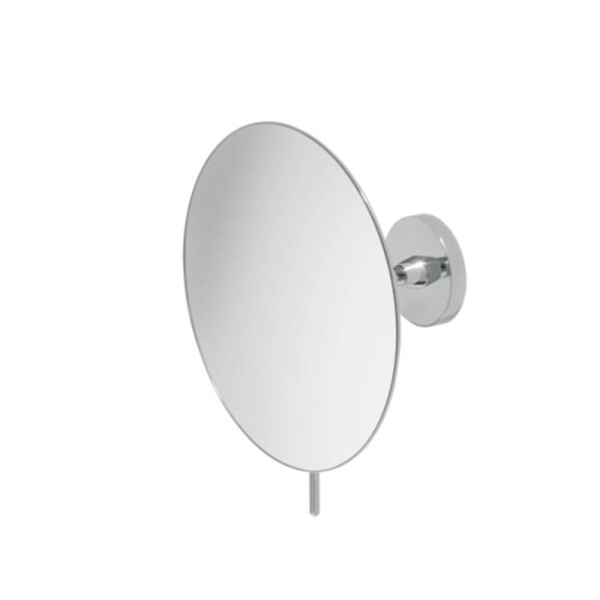 Rasier- und Kosmetikspiegel, 3-fache, Vergrößerung, ø203 mm Mirror, chrome