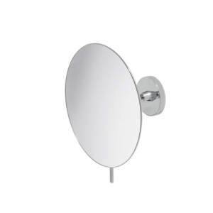 Rasier- und Kosmetikspiegel, 3-fache, Vergrößerung, ø203 mm Mirror, chrome