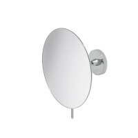 Rasier- und Kosmetikspiegel, 3-fache, Vergrößerung, ø203 mm Mirror, chrome
