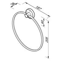 Handtuchring Luna Kollektion