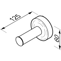 Toilettenpapier-Reservehalter Luna Kollektion