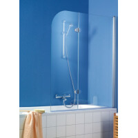 Badewannenaufsatz Exklusiv, 69,5/43 cm, 2-teilig