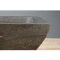 Naturstein Aufsatz-Waschtisch SIRACUSA aus Bluestone
