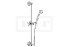 DIBLfit Messing-Brausegarnitur mit rundem Brauserohr...