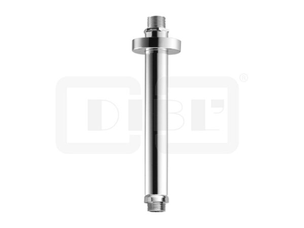 DIBLfit Massiver Messing-Deckenanschlussarm, Länge 150 mm