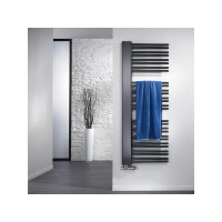 Badheizkörper Softcube Plus, 610 x 1210 mm, anthrazit, Ausführung rechts