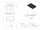 Naturstein-Waschtisch BELLEZZA Travertin, matt geschliffen, 80,5 x 51,5 x 9 cm, mit 2 Hahnl&ouml;cher
